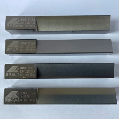 1890 Rpm Solid Freze Takımları 110×15.24×15.24 Karbür Dişli Kesici Kaplamalı