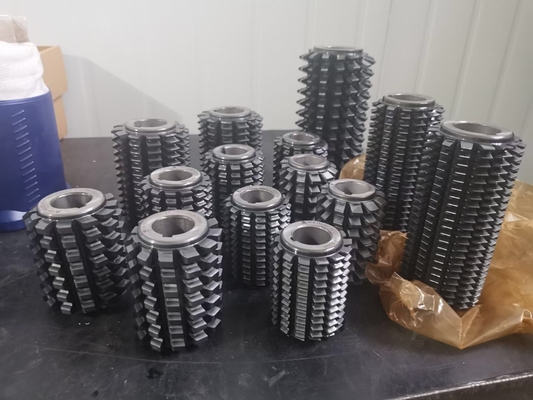 Dişli Karbür Azdırma Aleti Standart Modül TiAlN CrN Kaplamalı