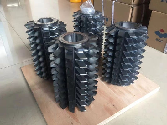 Toz Metalurjisi Yüksek Hızlı Çelik Kesme Aletleri Parlak aşınmaya dayanıklı