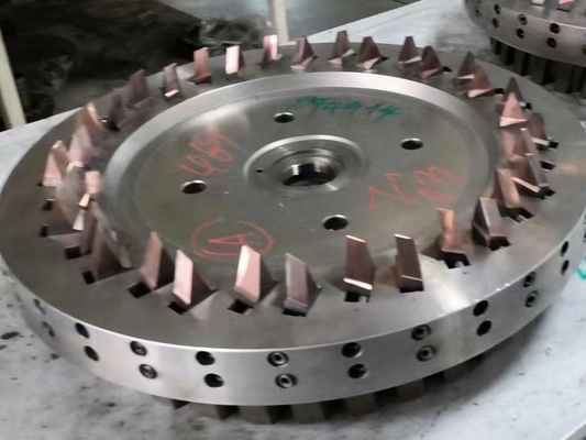 spiral konik dişli kesme için kaplamalı yüksek hassasiyetli Karbür Dişli kesici