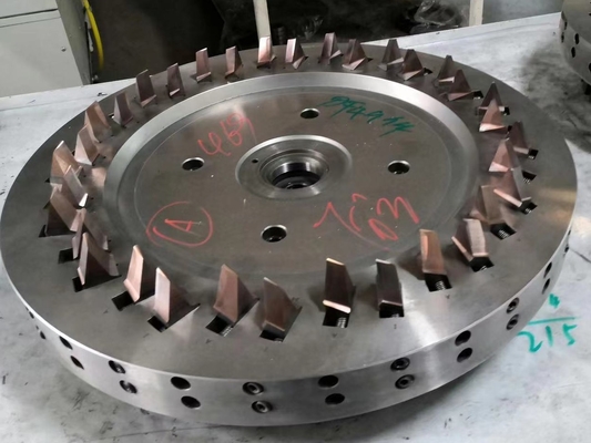 Gleason Tungsten Karbür Dişli Kesici Bıçağın TiN Kaplama ile Değiştirilmesi